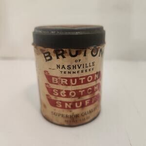 Vintage Roton Bruton Scotch Snuff 1.15 ounce